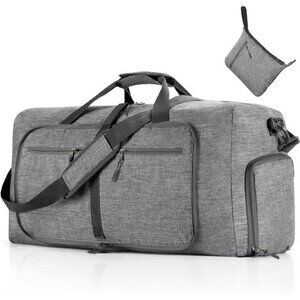 Travel Duffle Bag for Men, 65L 85L 115L Foldable Travel Duffel Bag Overnight Bag